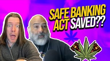 SAFE Banking Act Saved? Federal Cannabis Legalization News