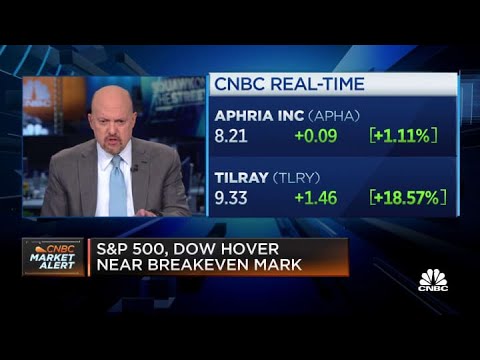 Jim Cramer discusses merging Aphria & Tilray cannabis companies