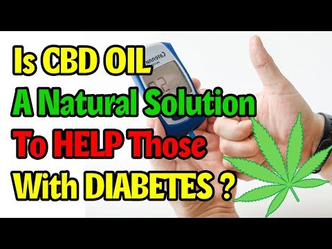 CBD OIL: Is it a natural solution to diabetes? – CBDOilStudy.org/Free-Samples