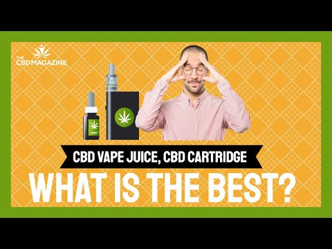 CBD Vape Juice and Cartridge: Which Is Right For You?