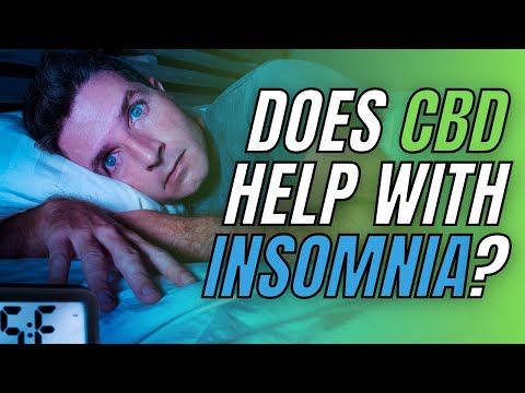 Does CBD Help With Insomnia?