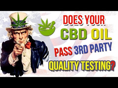 Does Your CBD Oil Pass 3rd Party Quality Testing? – CBDOilStudy.org/Free-Samples