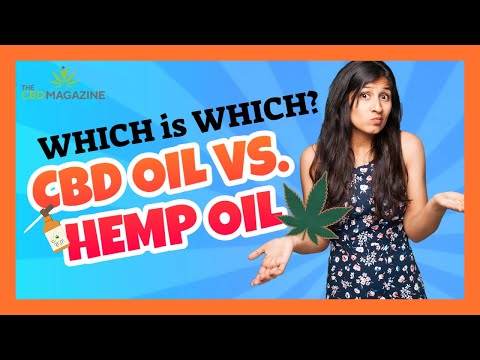 What’s the difference between CBD oil and hemp oil? CBD Oil vs. Hemp Oil