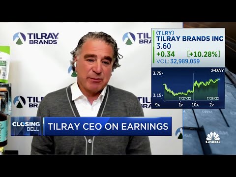 If cannabis isn’t legalized, companies will continue to consolidate, says Tilray CEO Irwin Simon