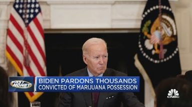 Cannabis stocks surge as Biden pardons thousand convicted of marijuana possession