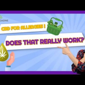 What’s the best way to take CBD for allergies