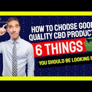 High quality CBD: How do you choose the right CBD products?