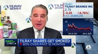 Tilray CEO on shares being down, oversupply, U.S. cannabis regulation and Canada expansion plans